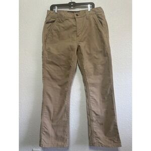Ariat FR Mens Flame Resistant Relaxed Fit Work Pants Tan Khaki Size 34x32